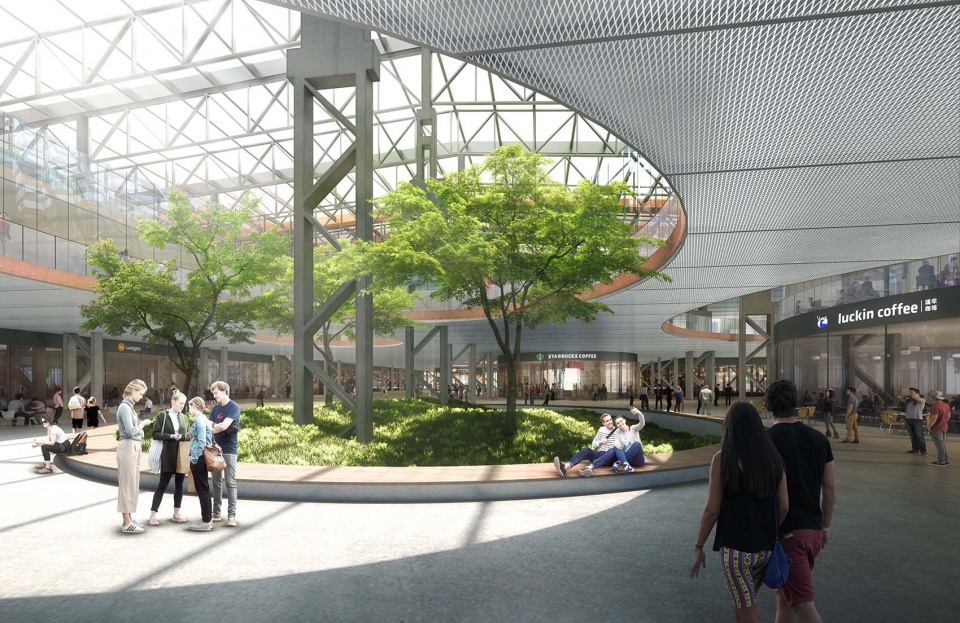 rebirth of the old factory gmp wins competition for shanghai academy of fine arts shanghai university wusong 1