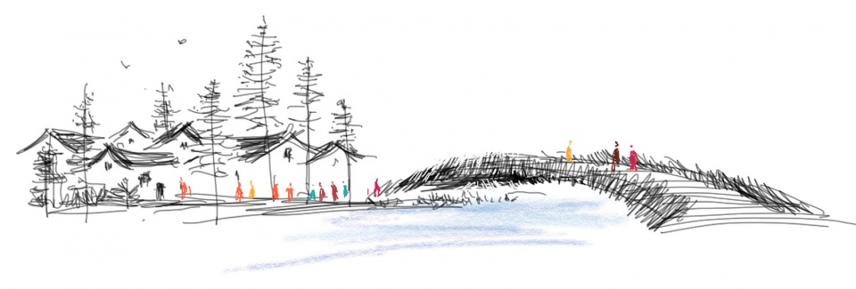 Public space regeneration at the entrance of Lixiang Village by ATA