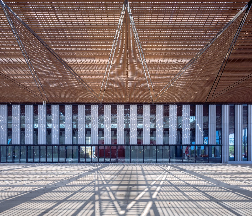 the 10th china flower expo renaissance pavilion by arcplus