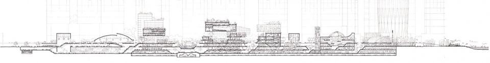 re stitching the city fabric competition winning masterplan proposal for the shenzhen bay cultural plaza in china by the oval partnership