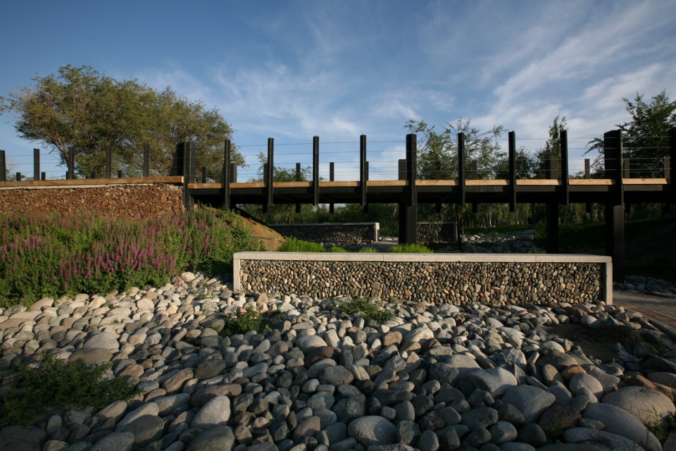 xinjiang bole peoples park transform design block a china by r land