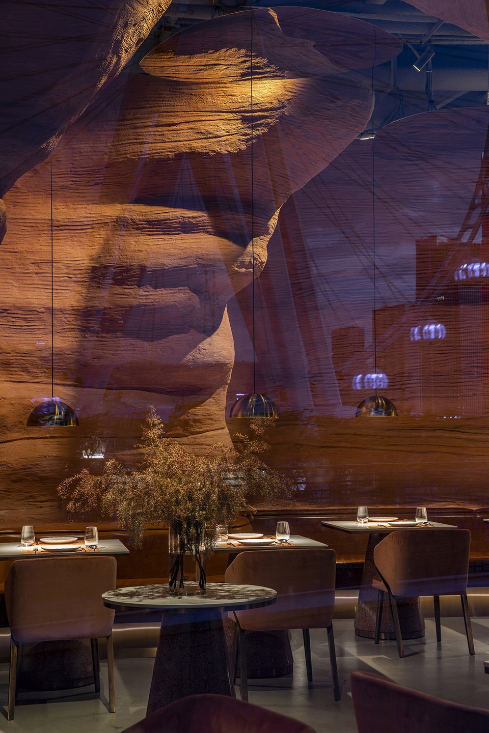 met petal restaurant in shenzhen china by linkchance architects