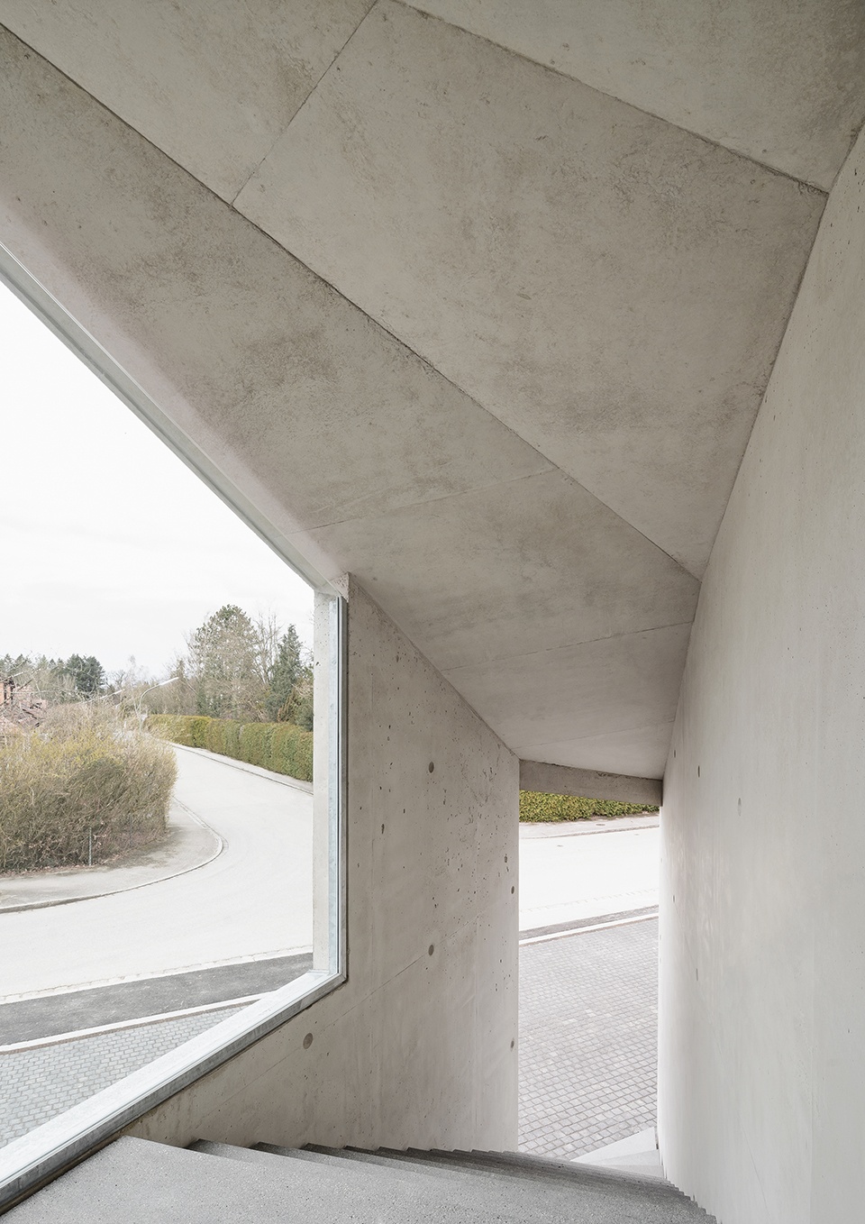 villa l by pool leber architekten