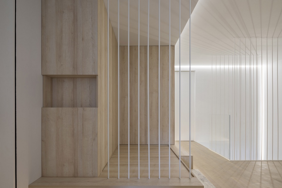 Linear Staircase House China by WUY ARCHITECTS