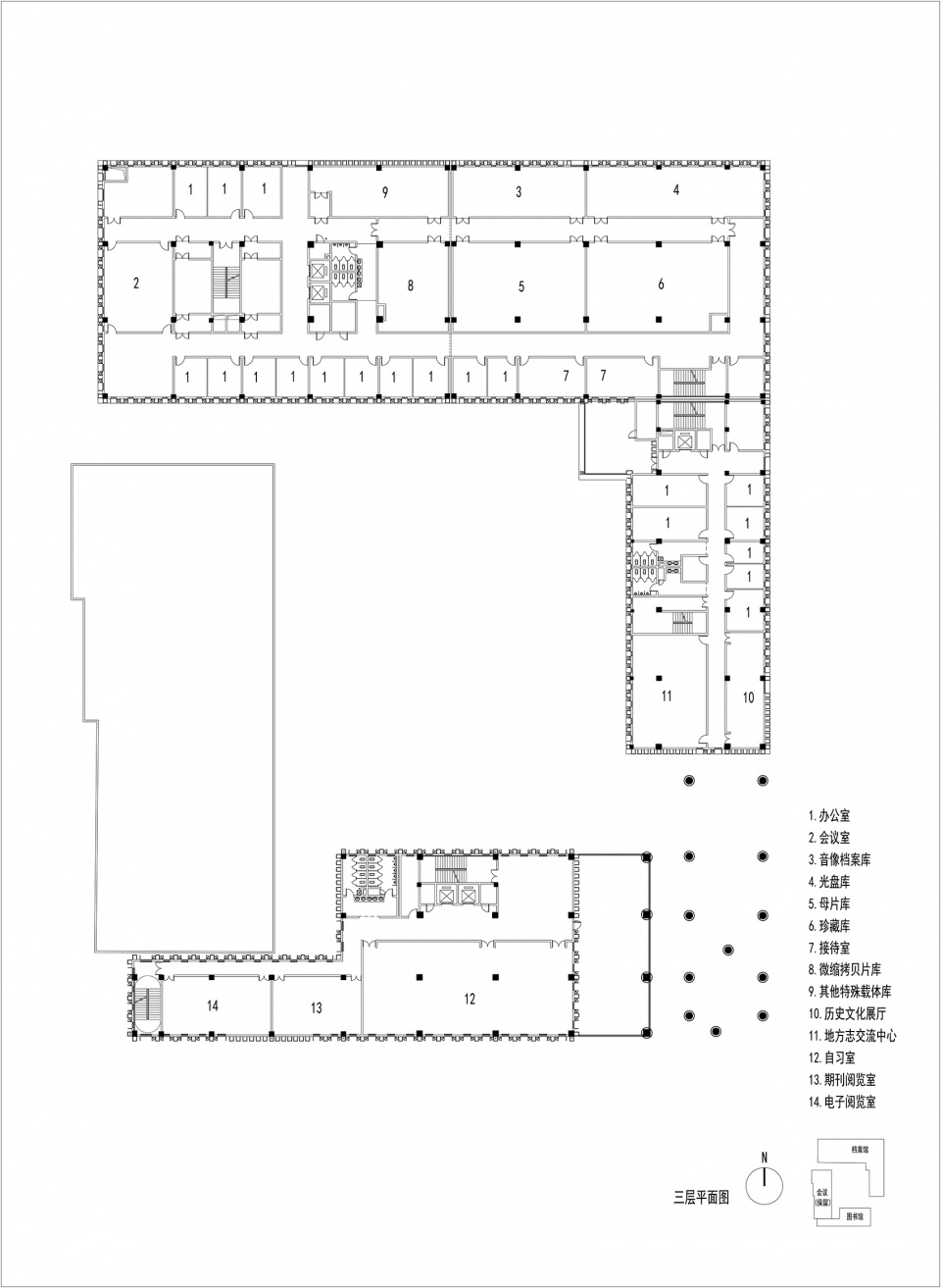 yinan library and archives china by 7 studio of school of architecture at cafa puyu studio