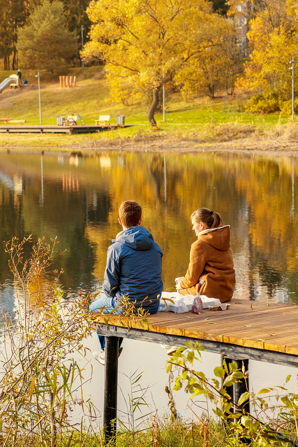 leonejsky lake strand in zvezdny town by ооо mezhregionstroy