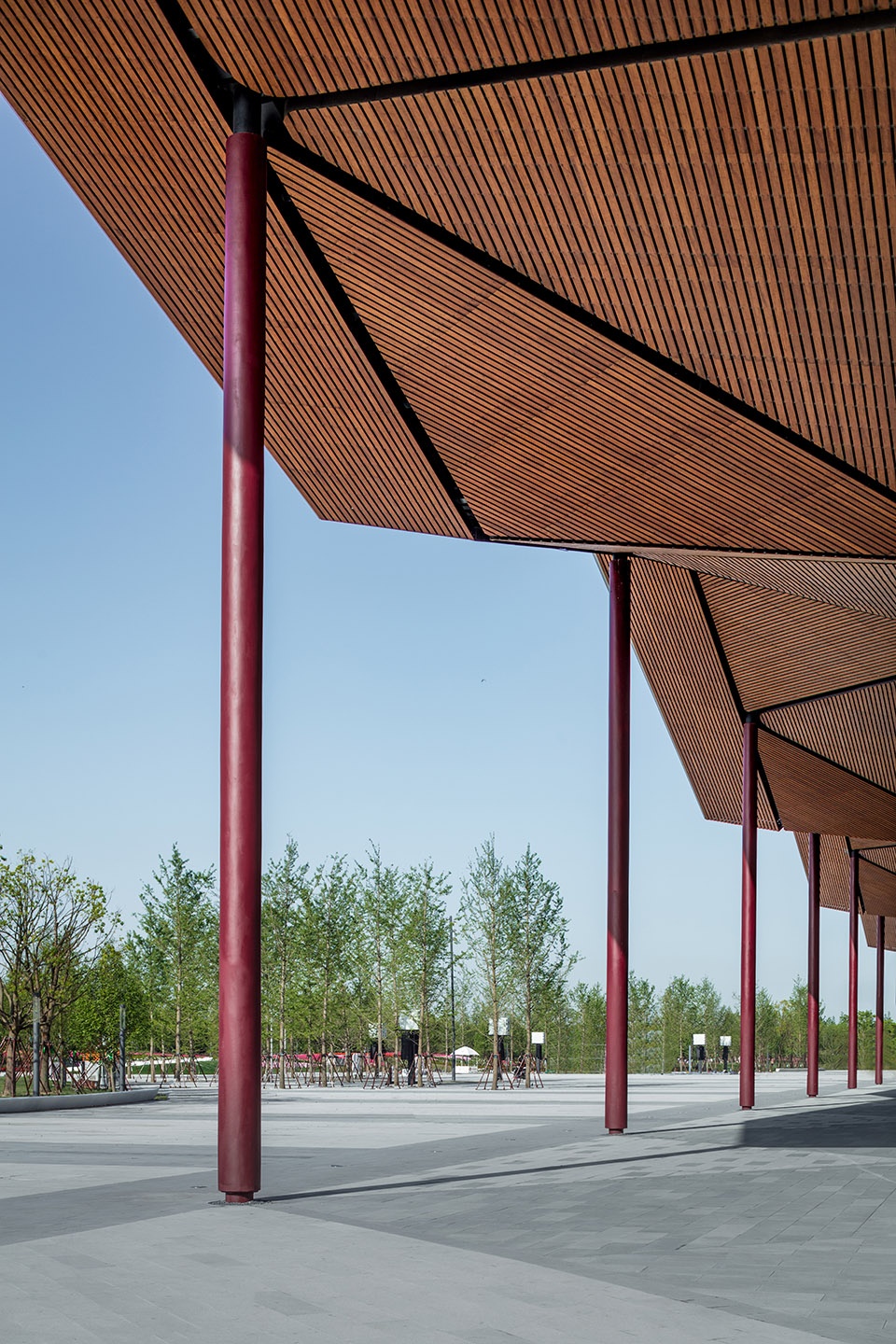 the 10th china flower expo renaissance pavilion by arcplus