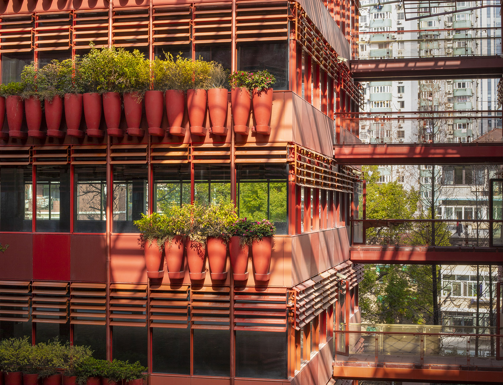 Landscape architectural and living facade design for “The Roof” by ...