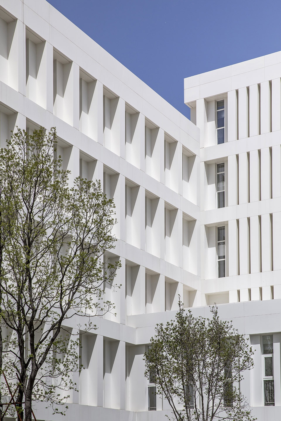 yinan library and archives china by 7 studio of school of architecture at cafa puyu studio
