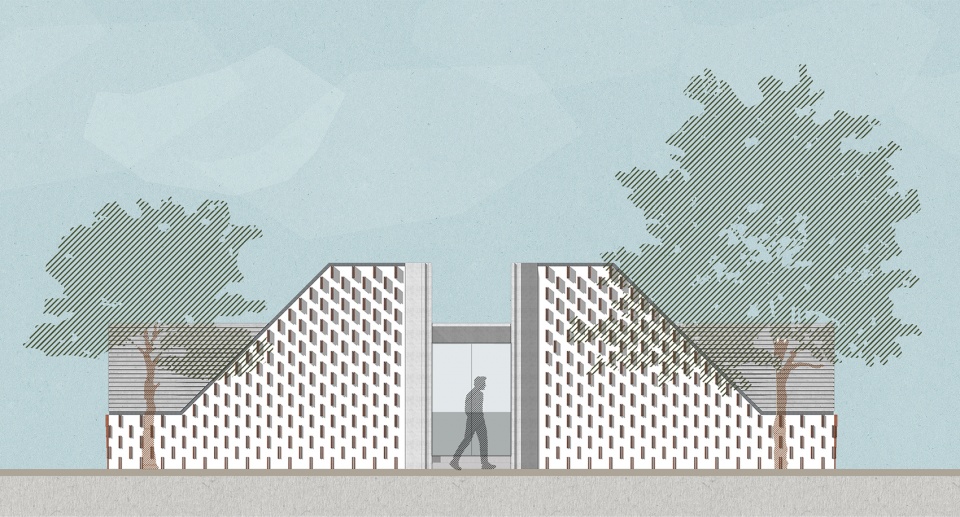 business centrum sales pavilion by playball studio