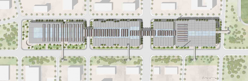 rebirth of the old factory gmp wins competition for shanghai academy of fine arts shanghai university wusong