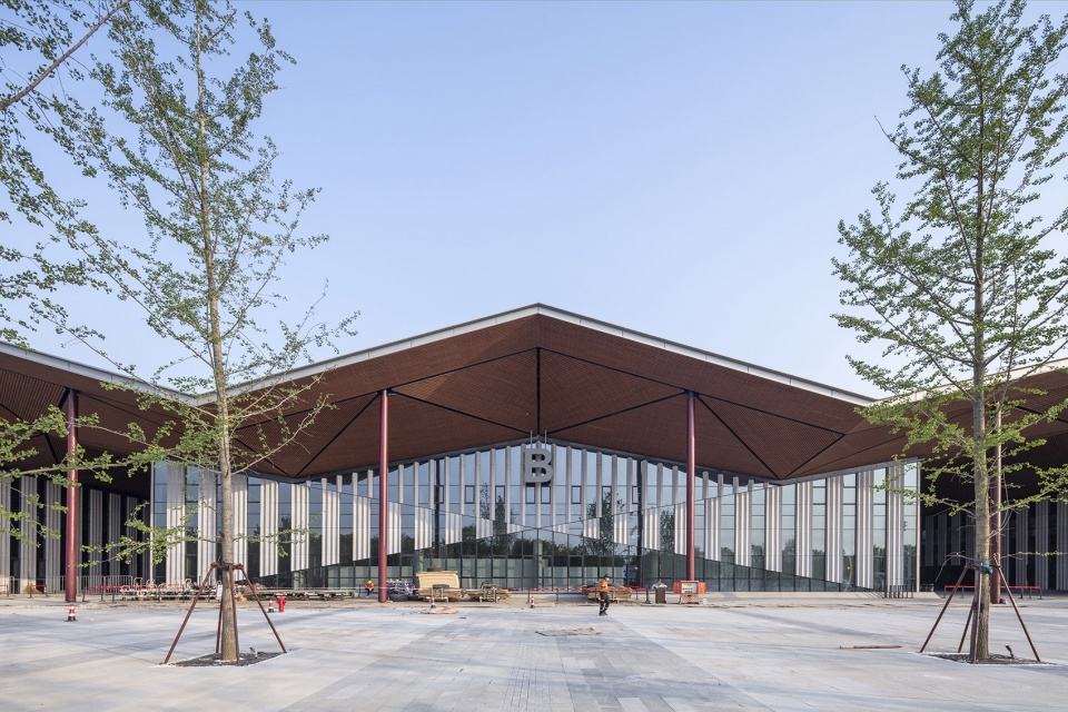 the 10th china flower expo renaissance pavilion by arcplus