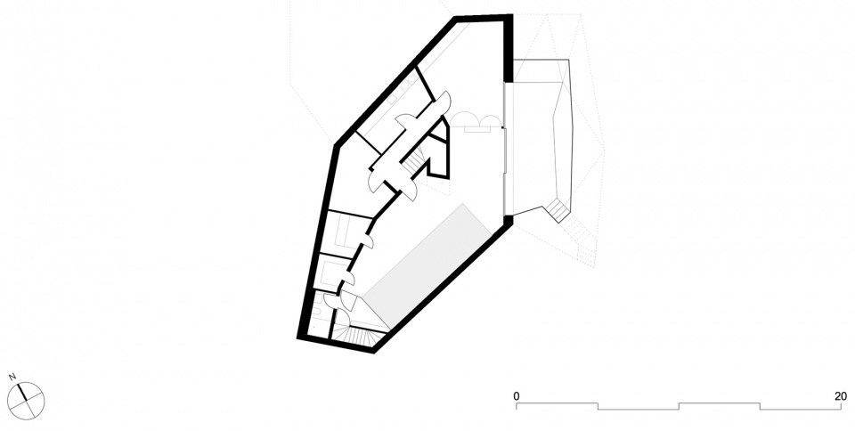 villa l by pool leber architekten