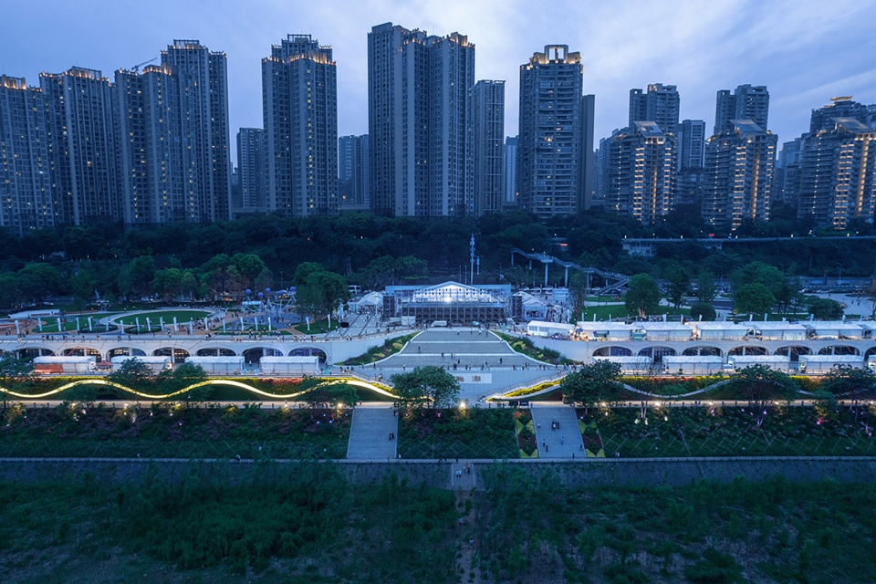 The Kowloon Bund of Chongqing two rivers and four banks China by OFFICE MYP INC TYLI China