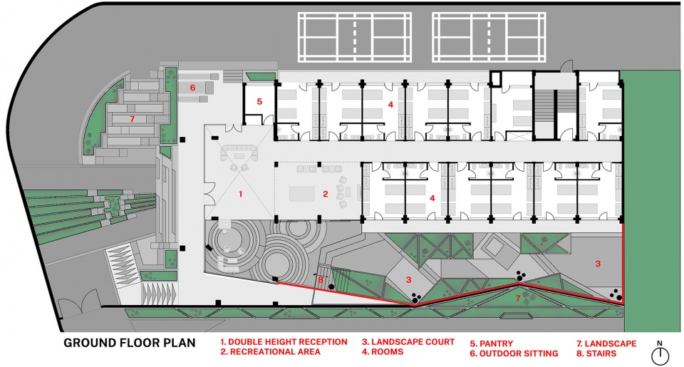 圣安德鲁斯技术与管理学院女生宿舍楼,印度 / zero energy design lab