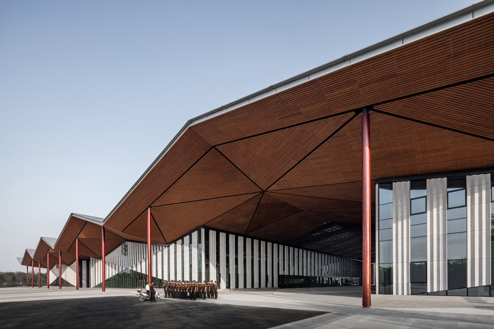the 10th china flower expo renaissance pavilion by arcplus
