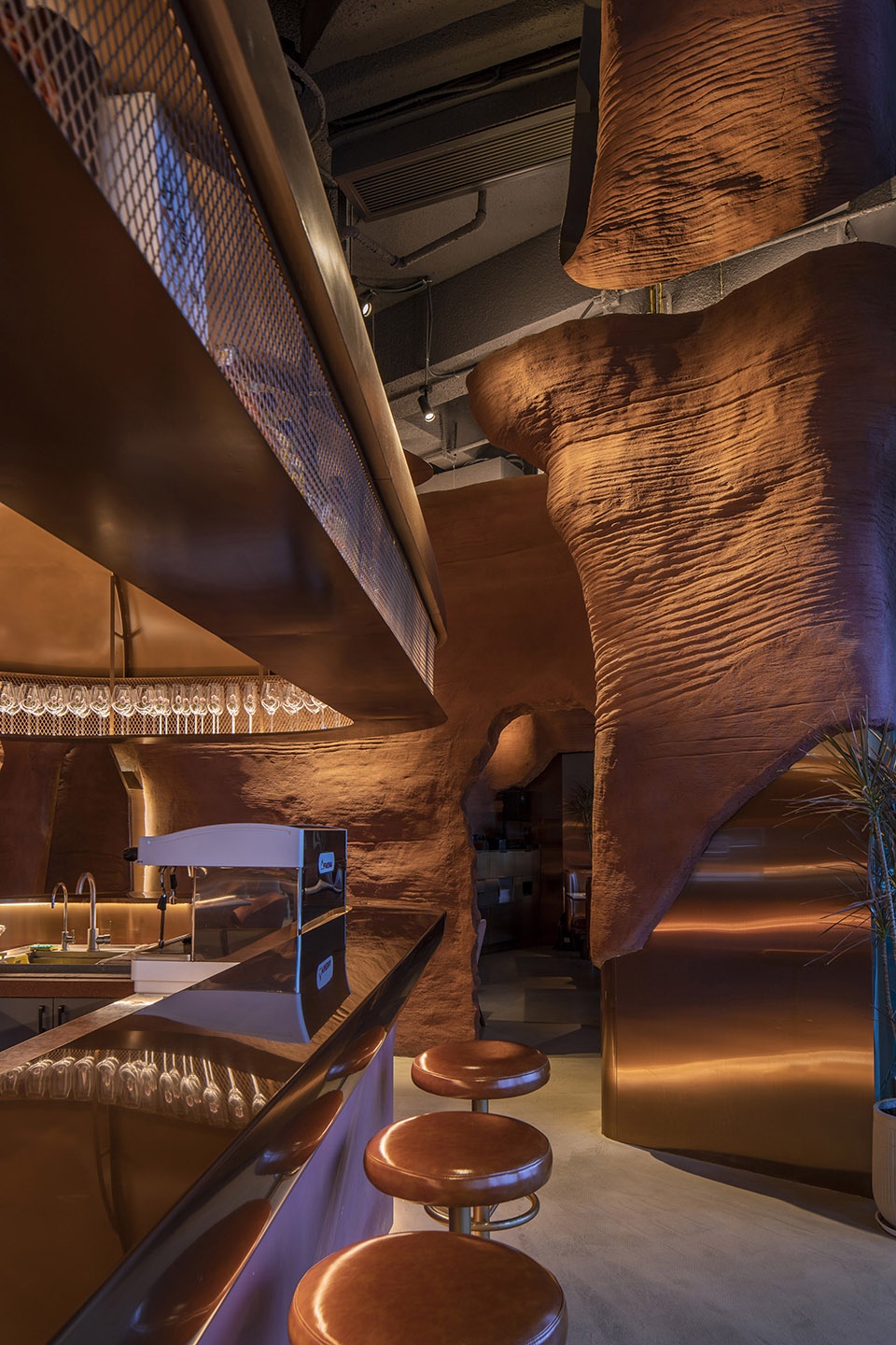 met petal restaurant in shenzhen china by linkchance architects