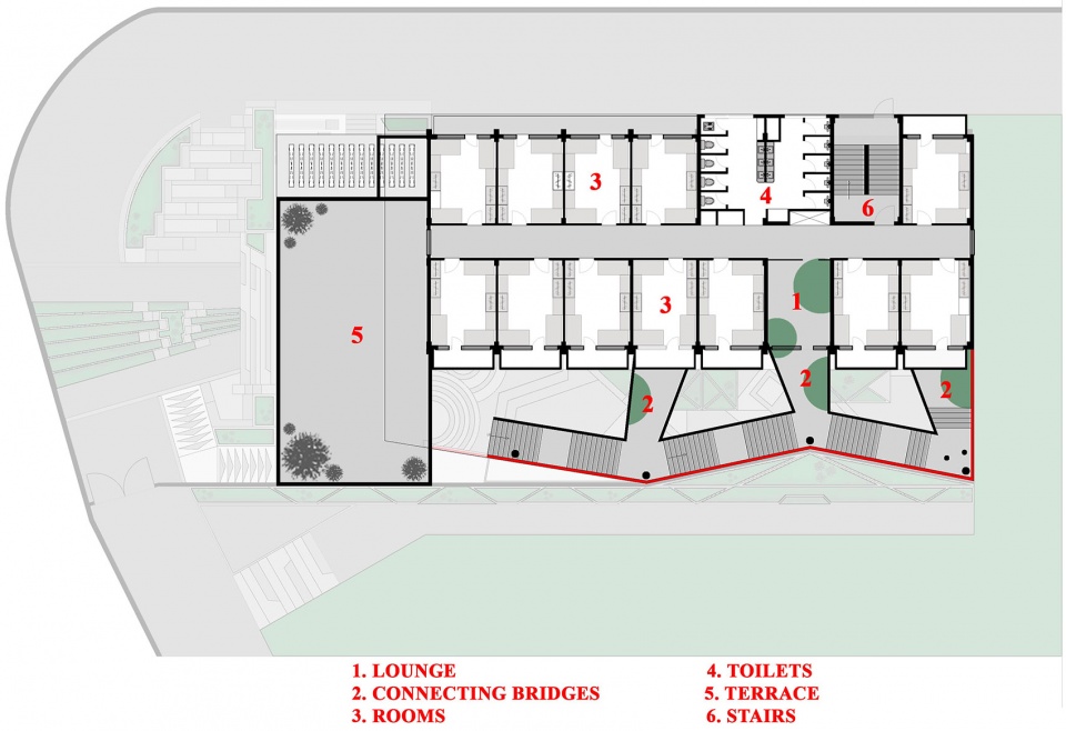 圣安德鲁斯技术与管理学院女生宿舍楼,印度 / zero energy design lab