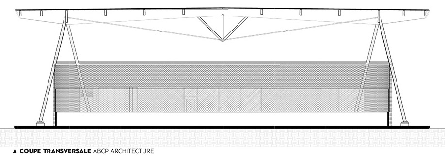 Parc des Saphirs skating rink by ABCP architecture