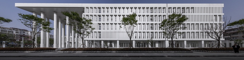 yinan library and archives china by 7 studio of school of architecture at cafa puyu studio