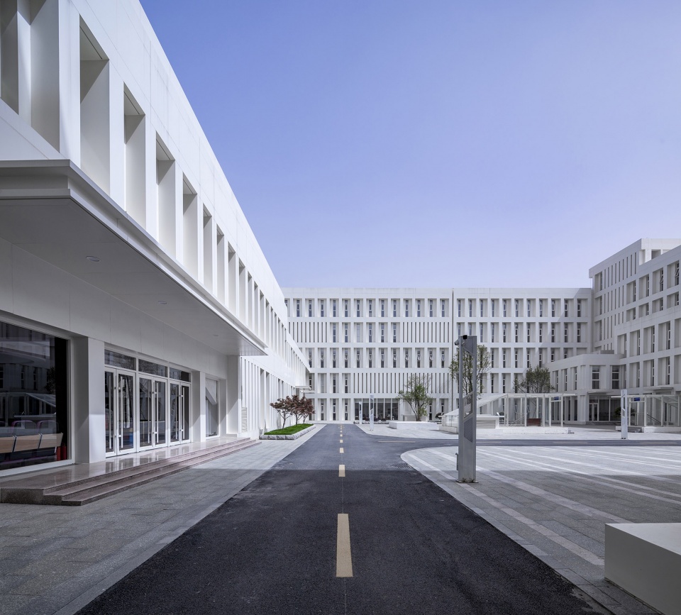 yinan library and archives china by 7 studio of school of architecture at cafa puyu studio