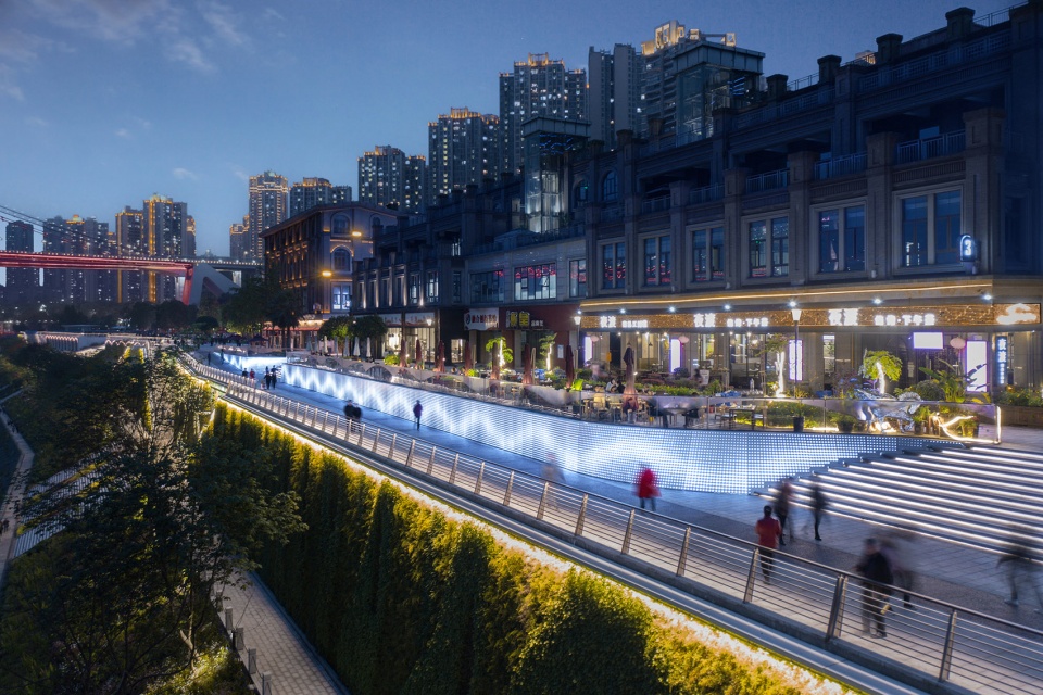 The Kowloon Bund of Chongqing two rivers and four banks China by OFFICE MYP INC TYLI China