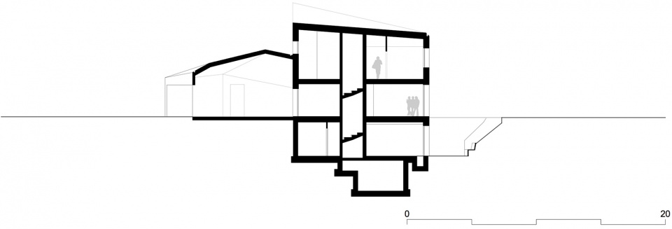 villa l by pool leber architekten