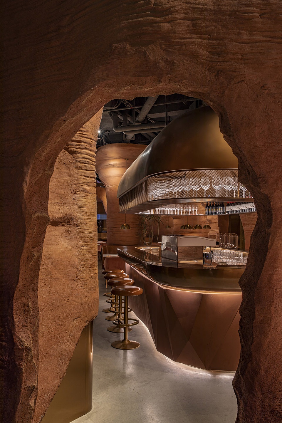 met petal restaurant in shenzhen china by linkchance architects