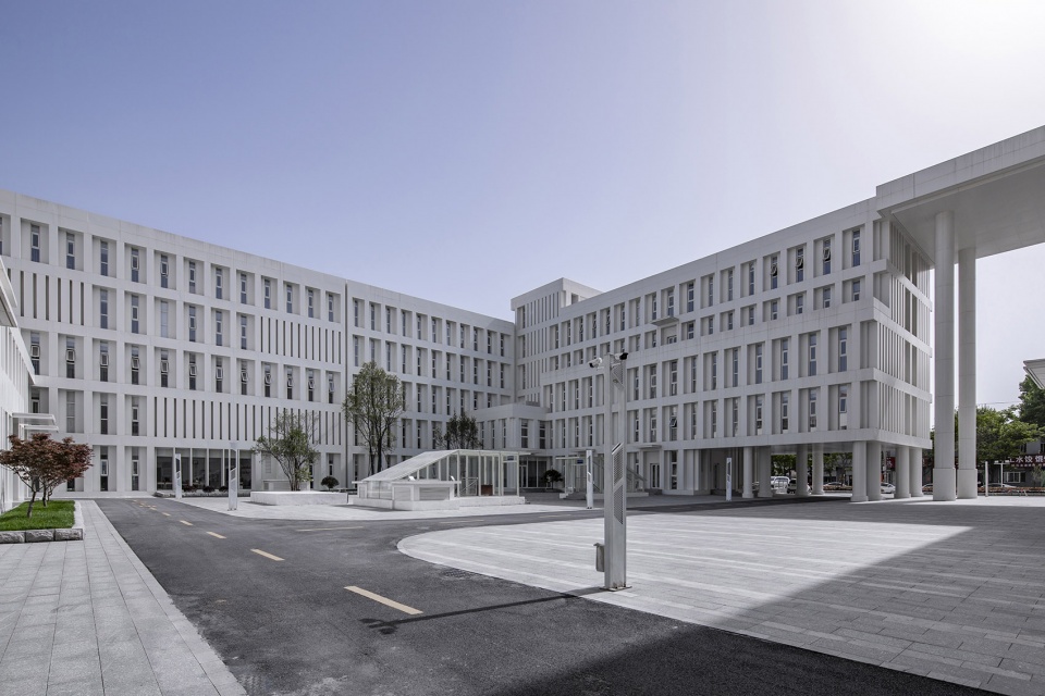 yinan library and archives china by 7 studio of school of architecture at cafa puyu studio