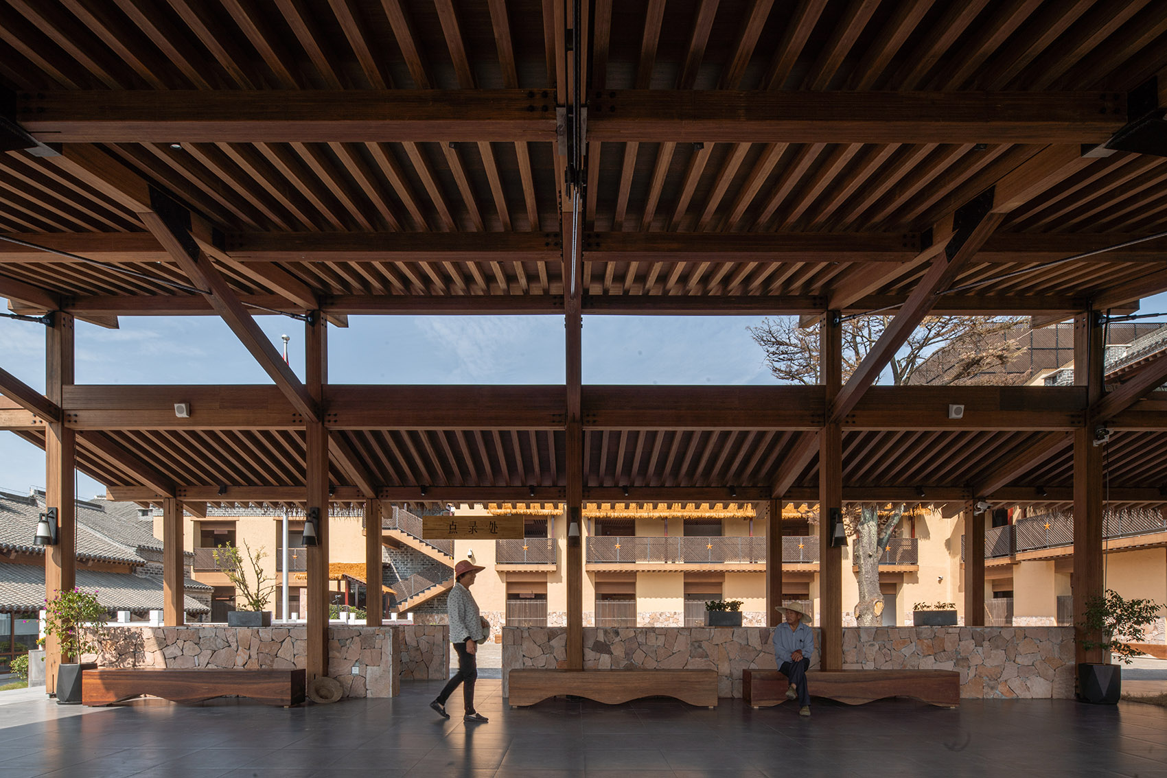 Public Space Regeneration At The Entrance Of Lixiang Village By ...