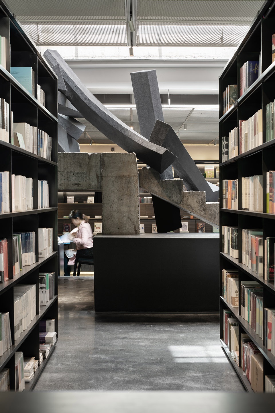 Zhijian bookstore China by SMY Space Interior Design Studio