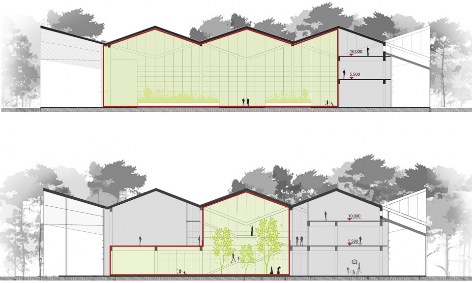 the 10th china flower expo renaissance pavilion by arcplus