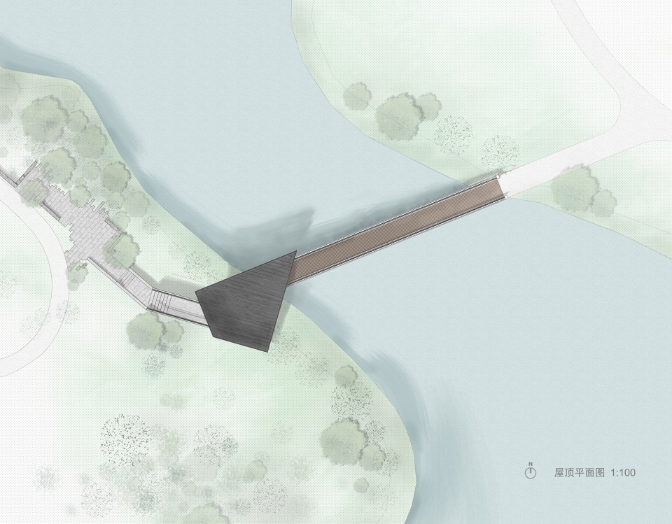 pedestrian bridge of tan jiawan agricultural site park in wuzhen by atelier beeeed zhejiang af university landscape architecture institute