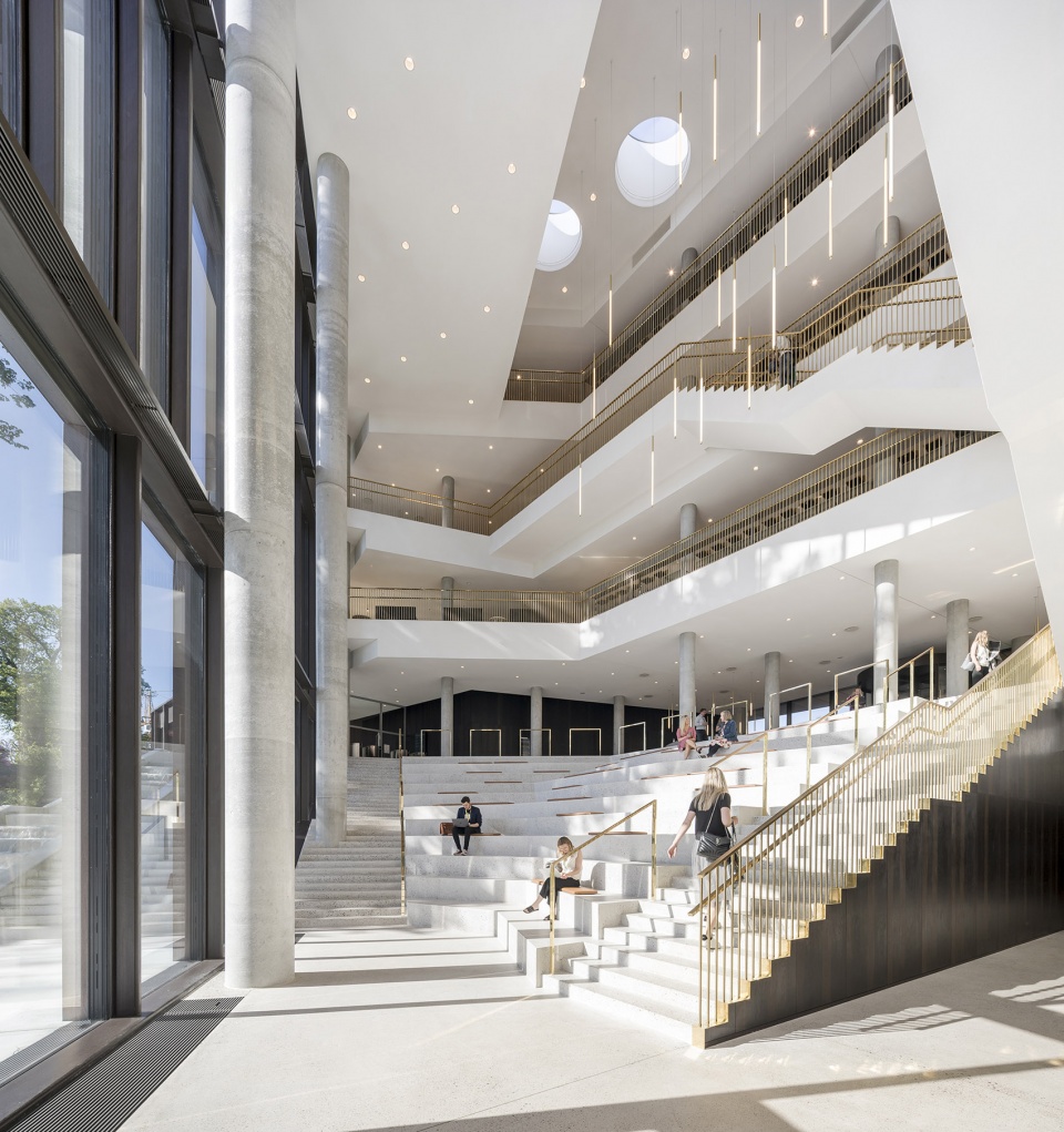 carlsberg central office by cf moller architects