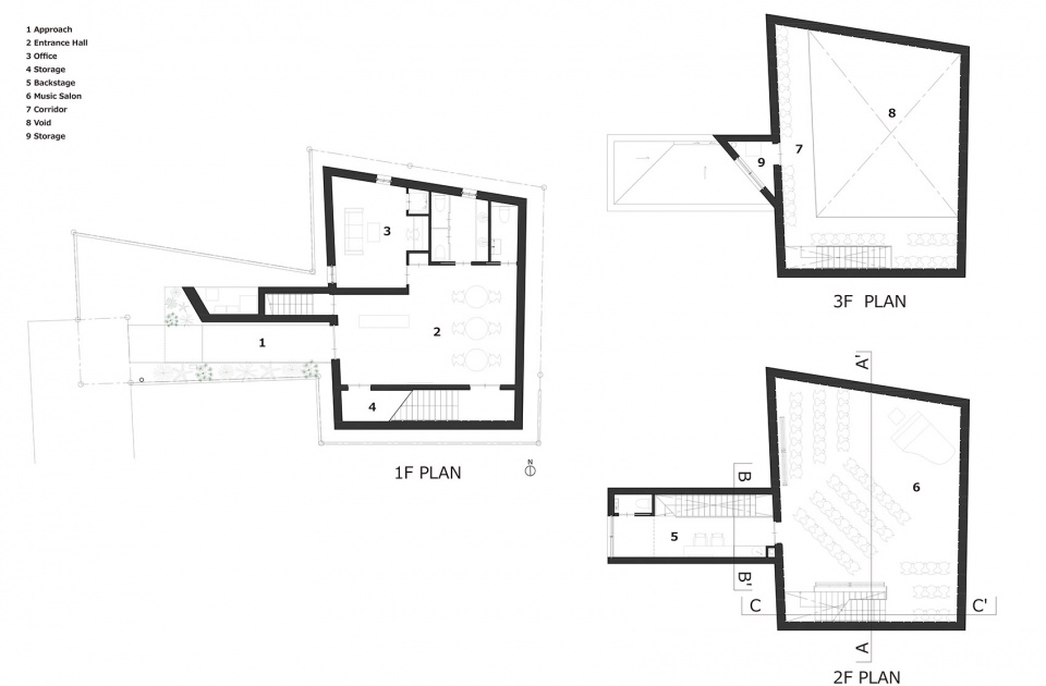 Maly Koncert by Ryo Otsuka Architects