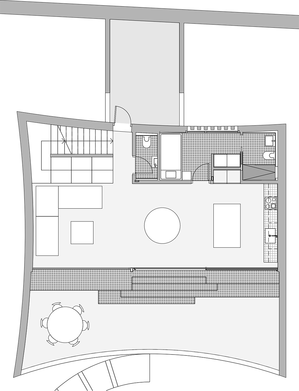 CURVED HOUSE by NOMO STUDIO