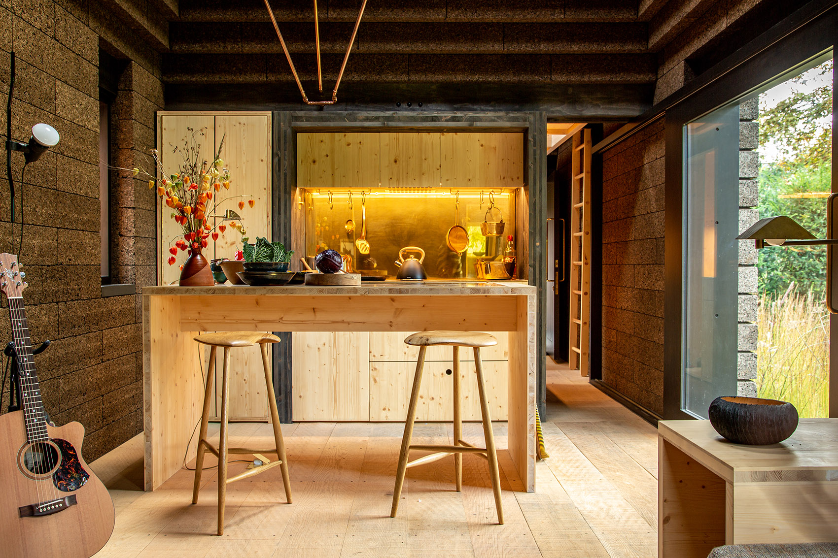 The Cork House by Matthew Howland + Dido Milne + Oliver Wilton