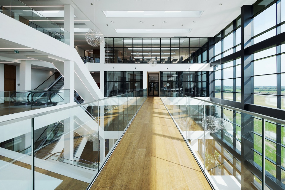 new headquarters and logistics centre for mascot international by cf moller architects