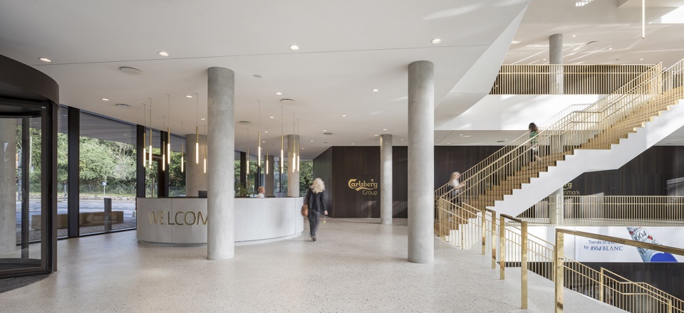 carlsberg central office by cf moller architects