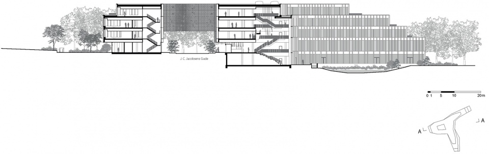 carlsberg central office by cf moller architects