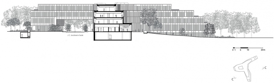 carlsberg central office by cf moller architects