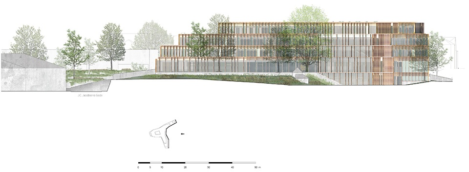 carlsberg central office by cf moller architects