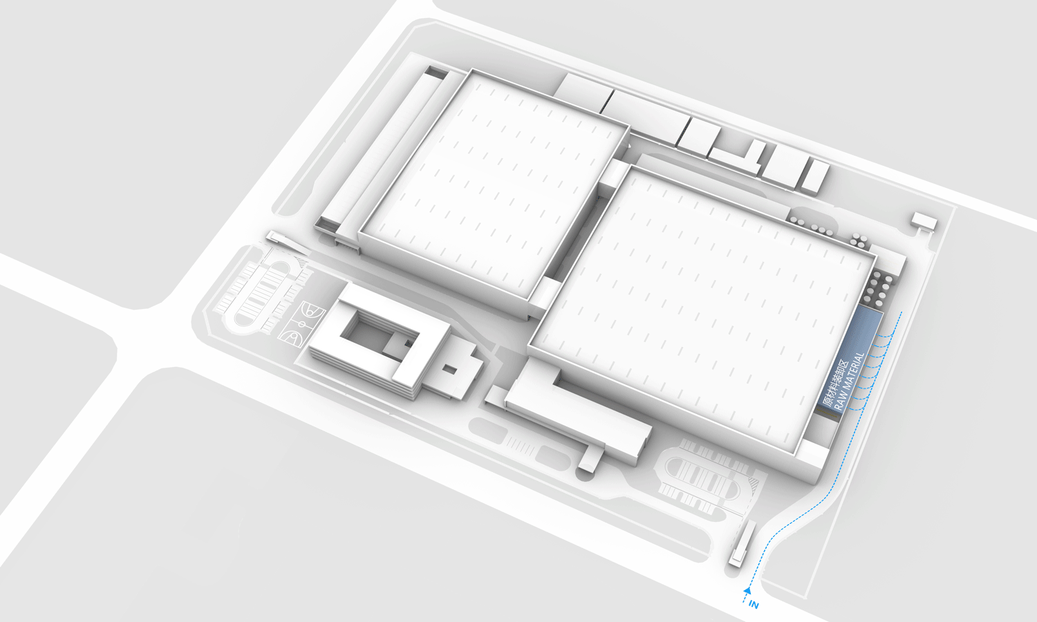 Vitasoy Food and Beverage Production Center ZZT Industrial Buildings