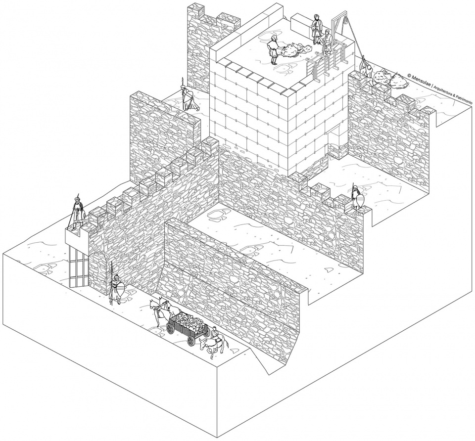 Interpretation Space of the Alazar Wall of Arjona Mensulae