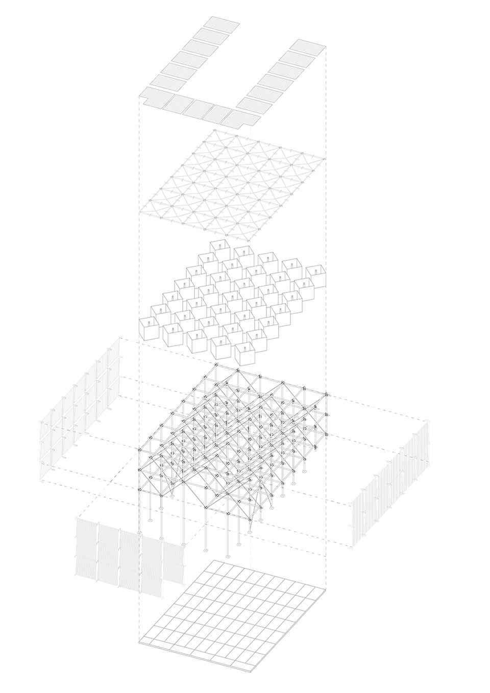 m pavilion m stand china by dazhou and associates