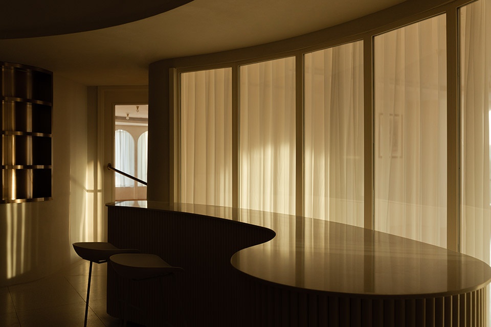 iris dance art space china by qisi design