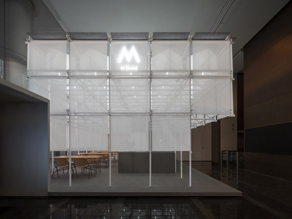 m pavilion m stand china by dazhou and associates