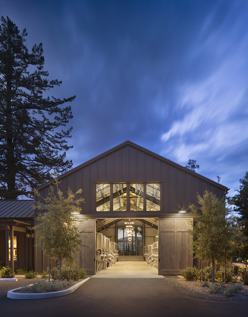theorem winery california by richard beard architects