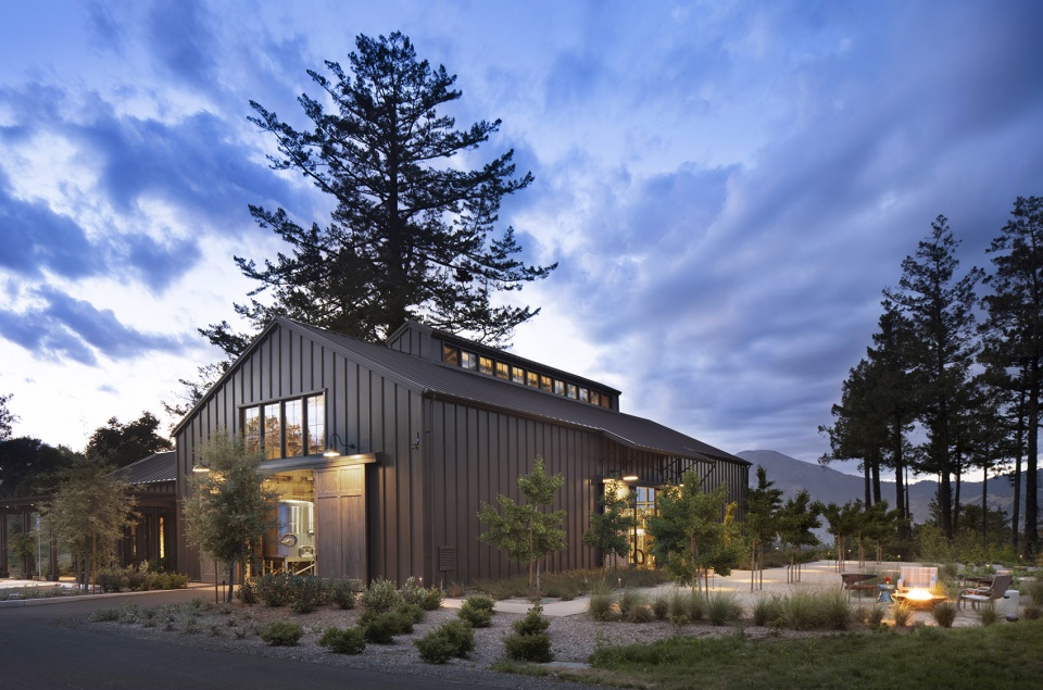 theorem winery california by richard beard architects