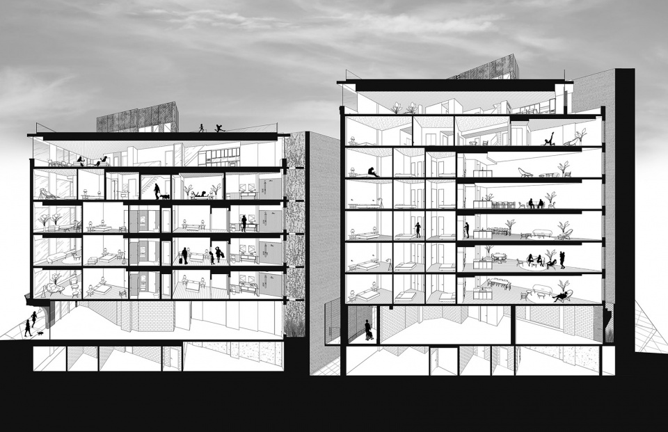 100 Franklin Palette Architecture